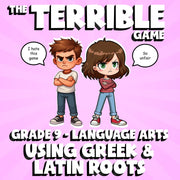 Using Greek & Latin Roots THE TERRIBLE GAME - No Prep Grade 9 ELA Review