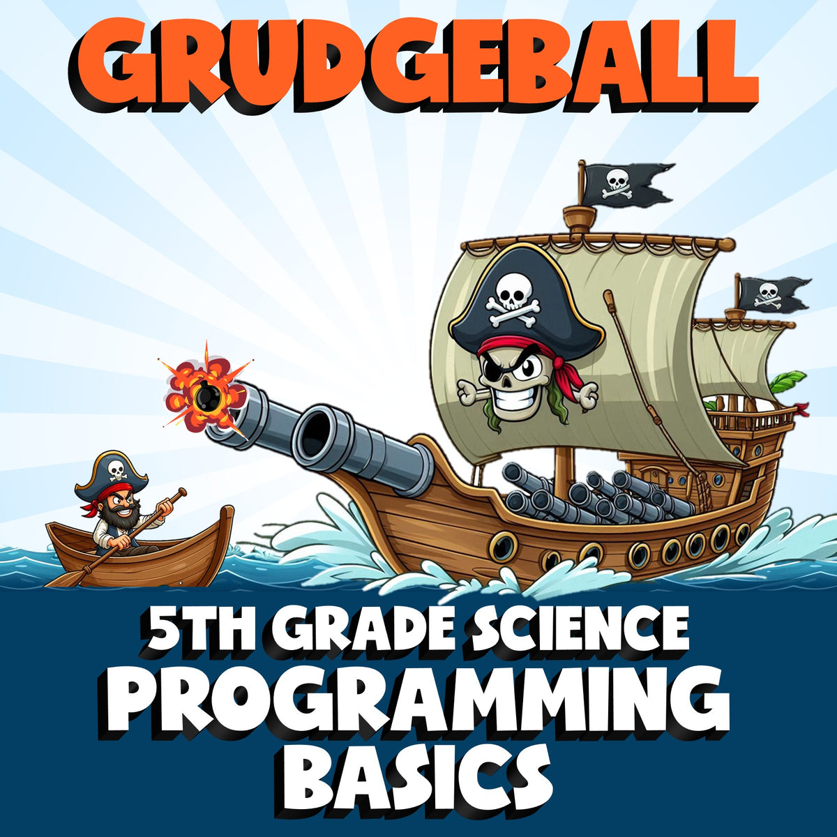 Programming Basics GRUDGEBALL Science Game - No Prep Grade 5 Review Activity