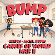 Causes of World War II BUMP Socials Game - No Prep Grade 8 Review Activity