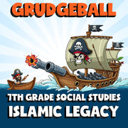Islamic Legacy GRUDGEBALL Socials Game - No Prep Grade 7 Review Activity