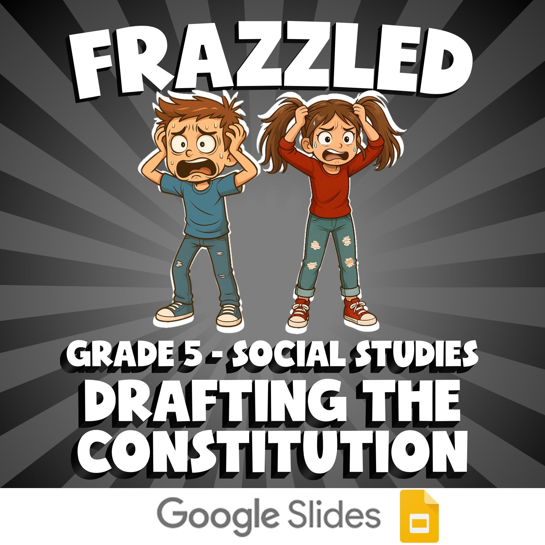 Drafting the Constitution FRAZZLED Socials Game - No Prep Grade 5 Review