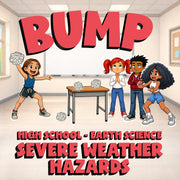 Severe Weather Hazards BUMP Game - No Prep Earth Science Review Activity