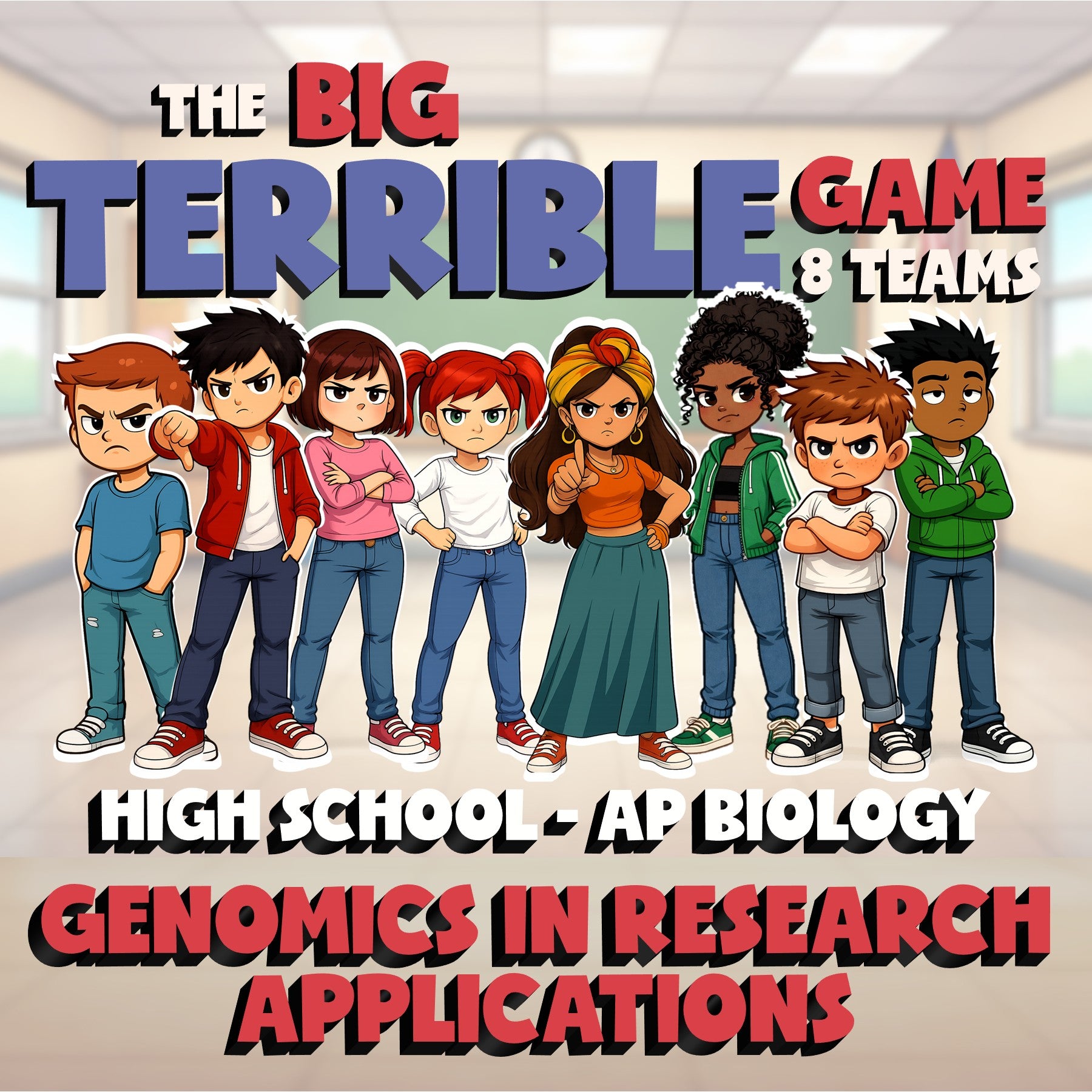 Genomics in Research Applications BIG TERRIBLE GAME - AP Biology Science Review