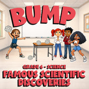 Famous Scientific Discoveries BUMP Science Game - No Prep Grade 6 Review
