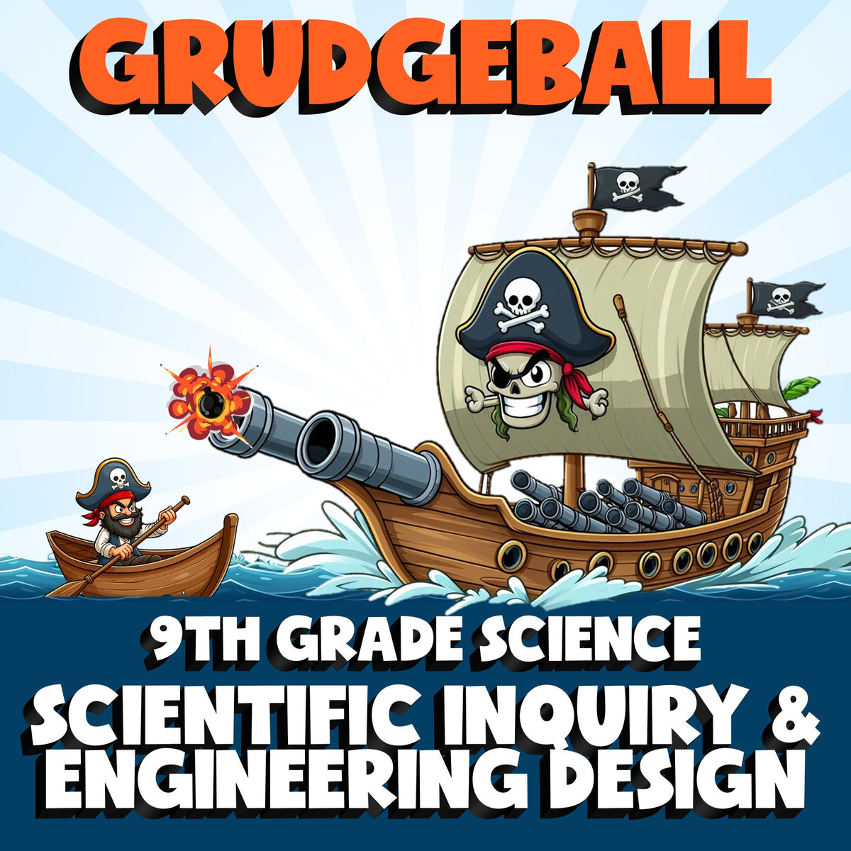 SCIENTIFIC INQUIRY & ENGINEERING DESIGN GRUDGEBALL Science Game - Grade 9