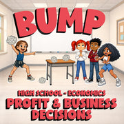 Profit & Business Decisions BUMP Economics Game - No Prep Review Activity