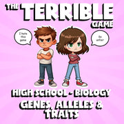 Genes, Alleles & Traits THE TERRIBLE GAME - No Prep Biology Science Review