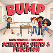Scientific Units & Precision BUMP Science Game - No Prep Biology Review Activity