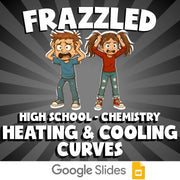 Heating & Cooling Curves FRAZZLED Science Game - No Prep Chemistry Review