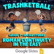 Roman Continuity in the East TRASHKETBALL Socials Game - No Prep Grade 7 Review