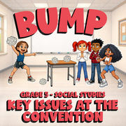 Key Issues at the Convention BUMP Socials Game - No Prep Grade 5 Review Activity