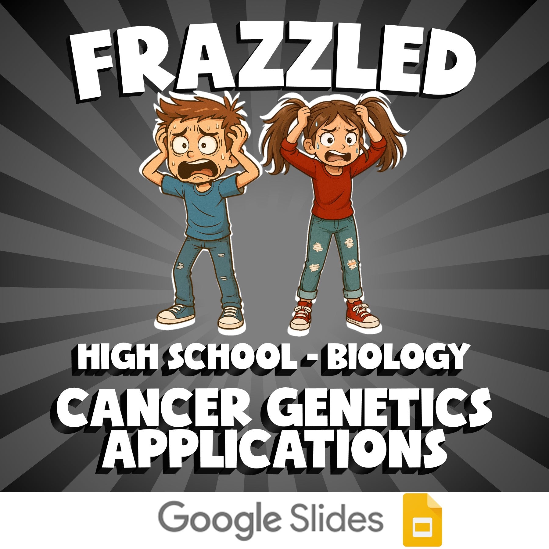 Cancer Genetics Applications FRAZZLED Science Game - No Prep Biology Review