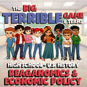 Reaganomics & Economic Policy BIG TERRIBLE GAME - No Prep U.S. History Review