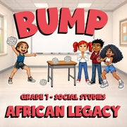 African Legacy BUMP Socials Game - No Prep Grade 7 Review Activity