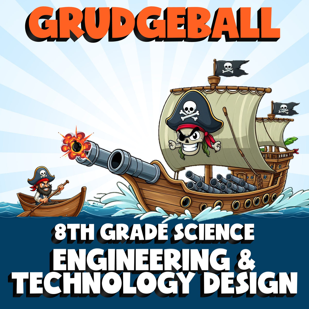 Engineering & Technology Design GRUDGEBALL Science Game - No Prep Grade 8 Review