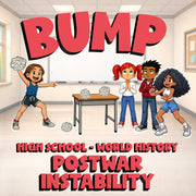Postwar Instability BUMP Game - No Prep World History Review Activity