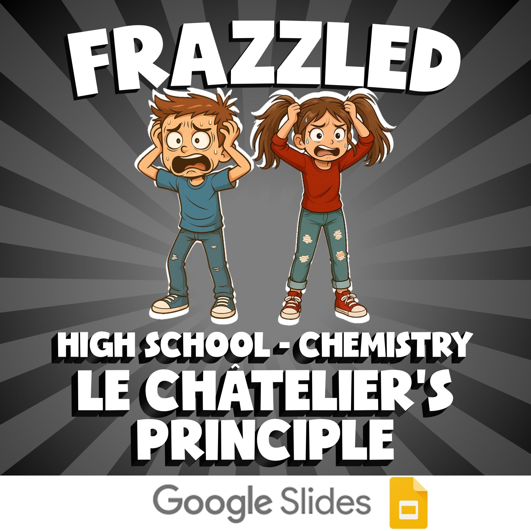 Le Châtelier’s Principle FRAZZLED Science Game - No Prep Chemistry Review