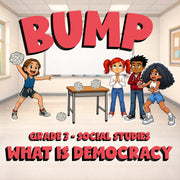 What Is Democracy BUMP Socials Game - No Prep Grade 3 Review Activity