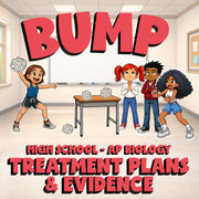 Treatment Plans & Evidence BUMP Science Game - No Prep AP Biology Review