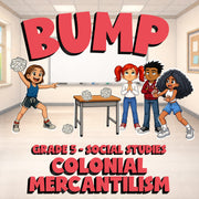 Colonial Mercantilism BUMP Socials Game - No Prep Grade 5 Review Activity