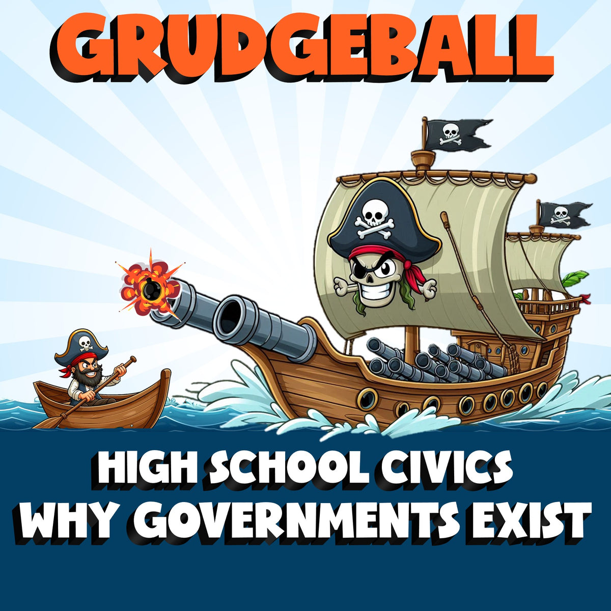Why Governments Exist GRUDGEBALL Civics Game - No Prep Review Activity