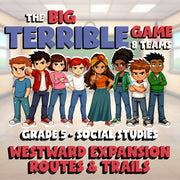 Westward Expansion Routes & Trails BIG TERRIBLE GAME - Grade 5 Socials Review