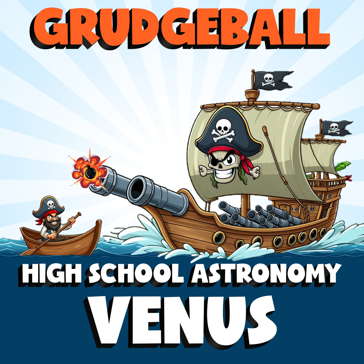 Venus GRUDGEBALL Science Game - No Prep Astronomy Review Activity