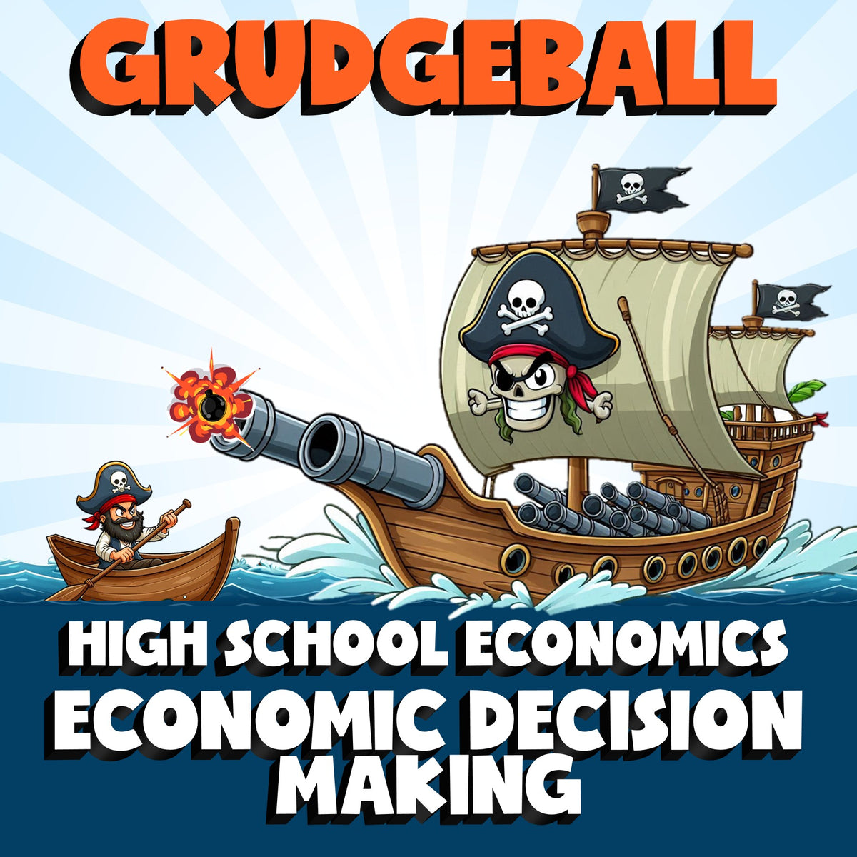 Economic Decision Making GRUDGEBALL Economics Game - No Prep Review Activity