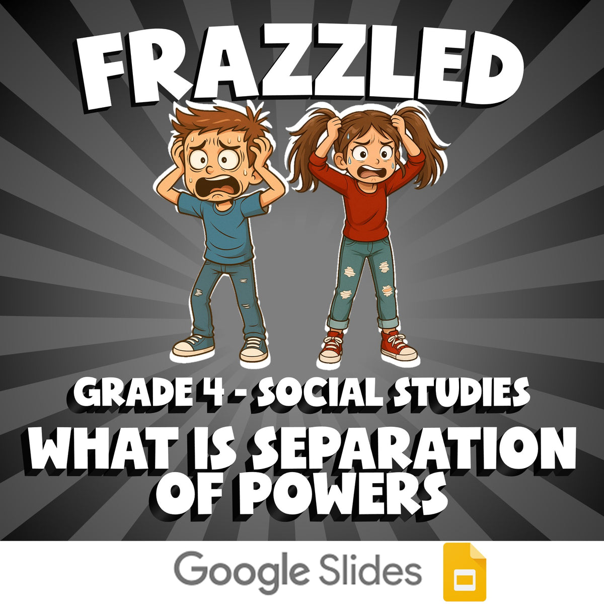 What Is Separation of Powers FRAZZLED Socials Game - No Prep Grade 4 Review