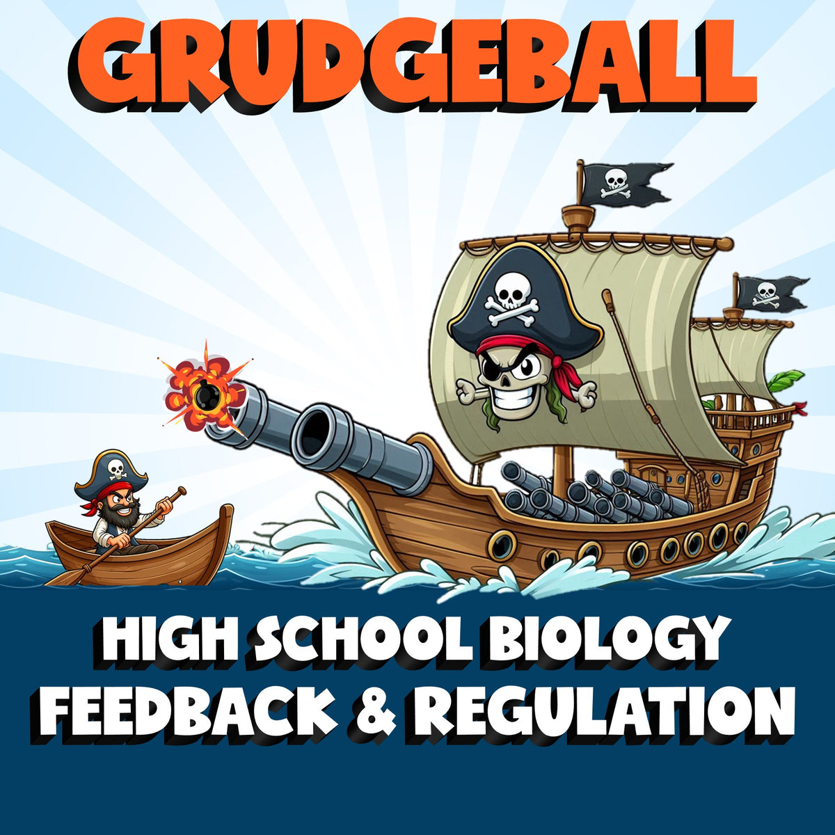 Feedback & Regulation GRUDGEBALL Science Game - No Prep Biology Review Activity