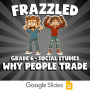 Why People Trade FRAZZLED Socials Game - No Prep Grade 6 Review Activity