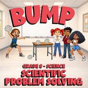 Scientific Problem Solving BUMP Science Game - No Prep Grade 8 Review Activity