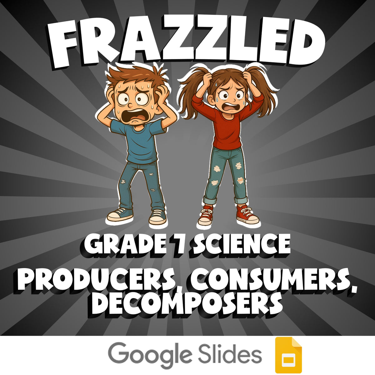 Producers, Consumers, Decomposers FRAZZLED Science Game - No Prep Grade 7 Review