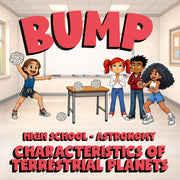 Characteristics of Terrestrial Planets BUMP Science Game - No Prep Astronomy
