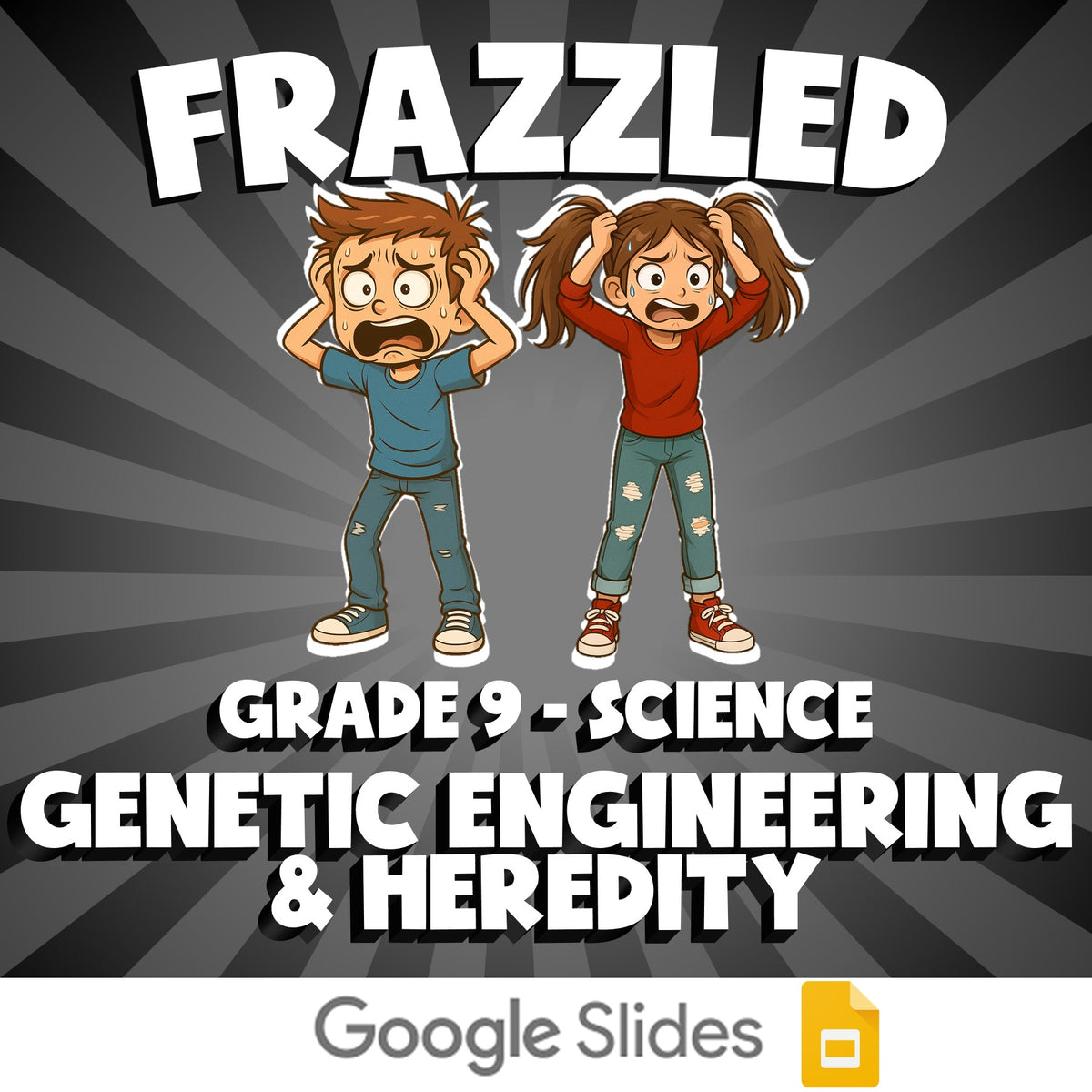 Genetic Engineering & Heredity FRAZZLED Science Game - No Prep Grade 9 Review