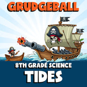Tides GRUDGEBALL Science Game - No Prep Grade 8 Review Activity