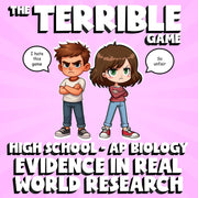 Evidence in Real World Research THE TERRIBLE GAME - AP Biology Science Review