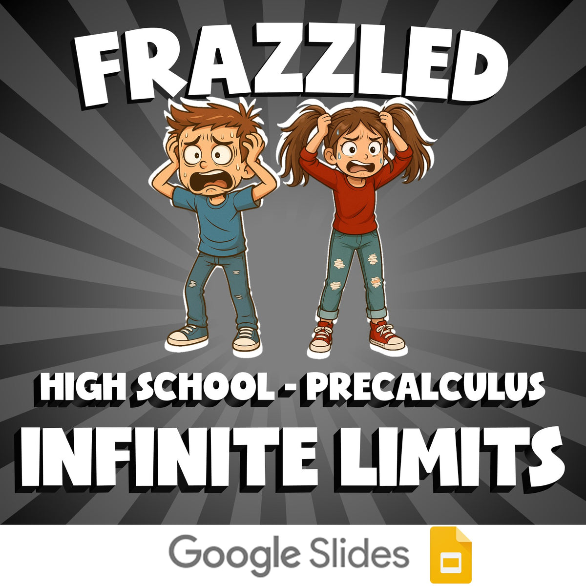 Infinite Limits FRAZZLED Math Game - No Prep PreCalculus Review Activity