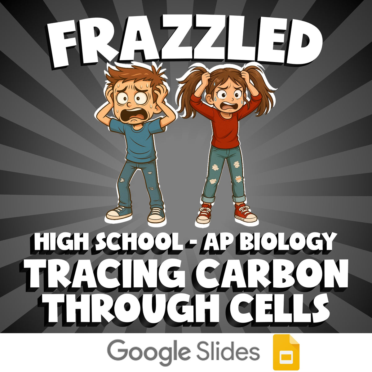 Tracing Carbon Through Cells FRAZZLED Science Game - No Prep AP Biology Review