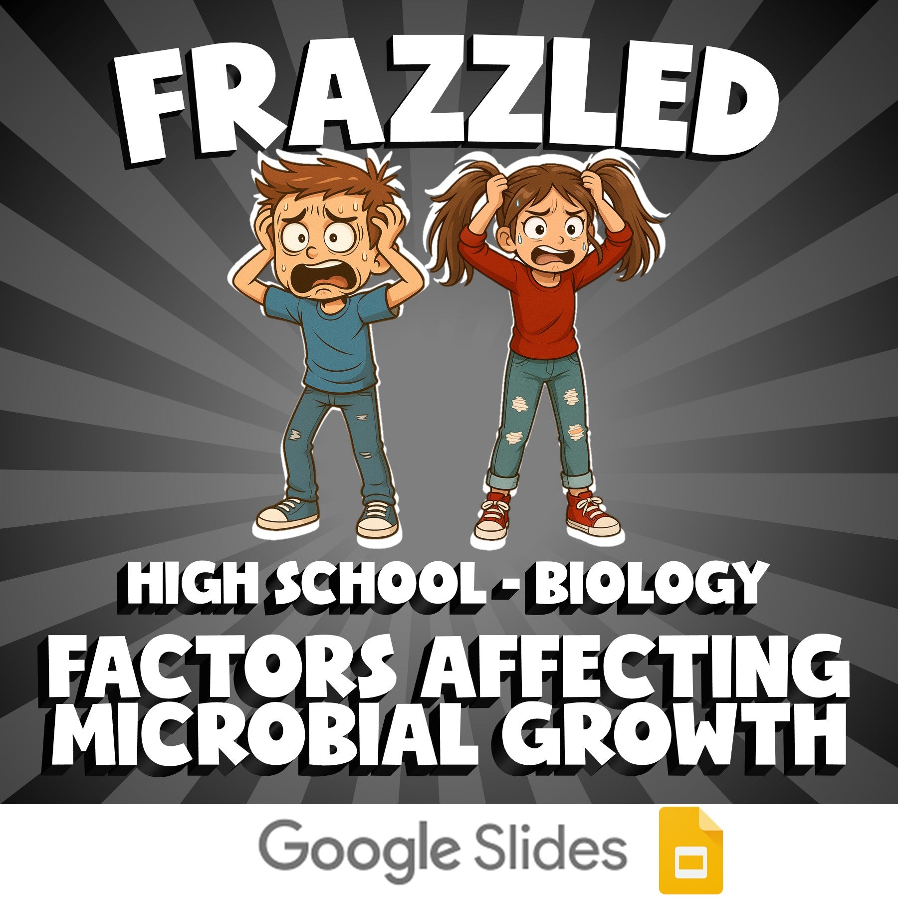 Factors Affecting Microbial Growth FRAZZLED Science Game - No Prep Biology