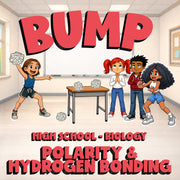 Polarity & Hydrogen Bonding BUMP Science Game - No Prep Biology Review Activity