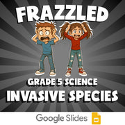 Invasive Species FRAZZLED Science Game - No Prep Grade 5 Review Activity