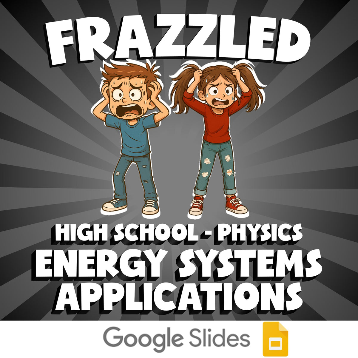 Energy Systems Applications FRAZZLED Science Game - No Prep Physics Review