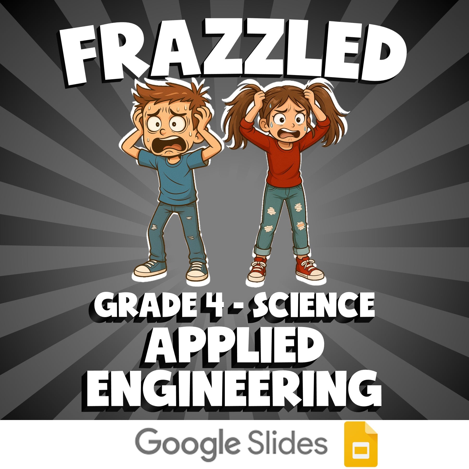 Applied Engineering FRAZZLED Science Game - No Prep Grade 4 Review Activity