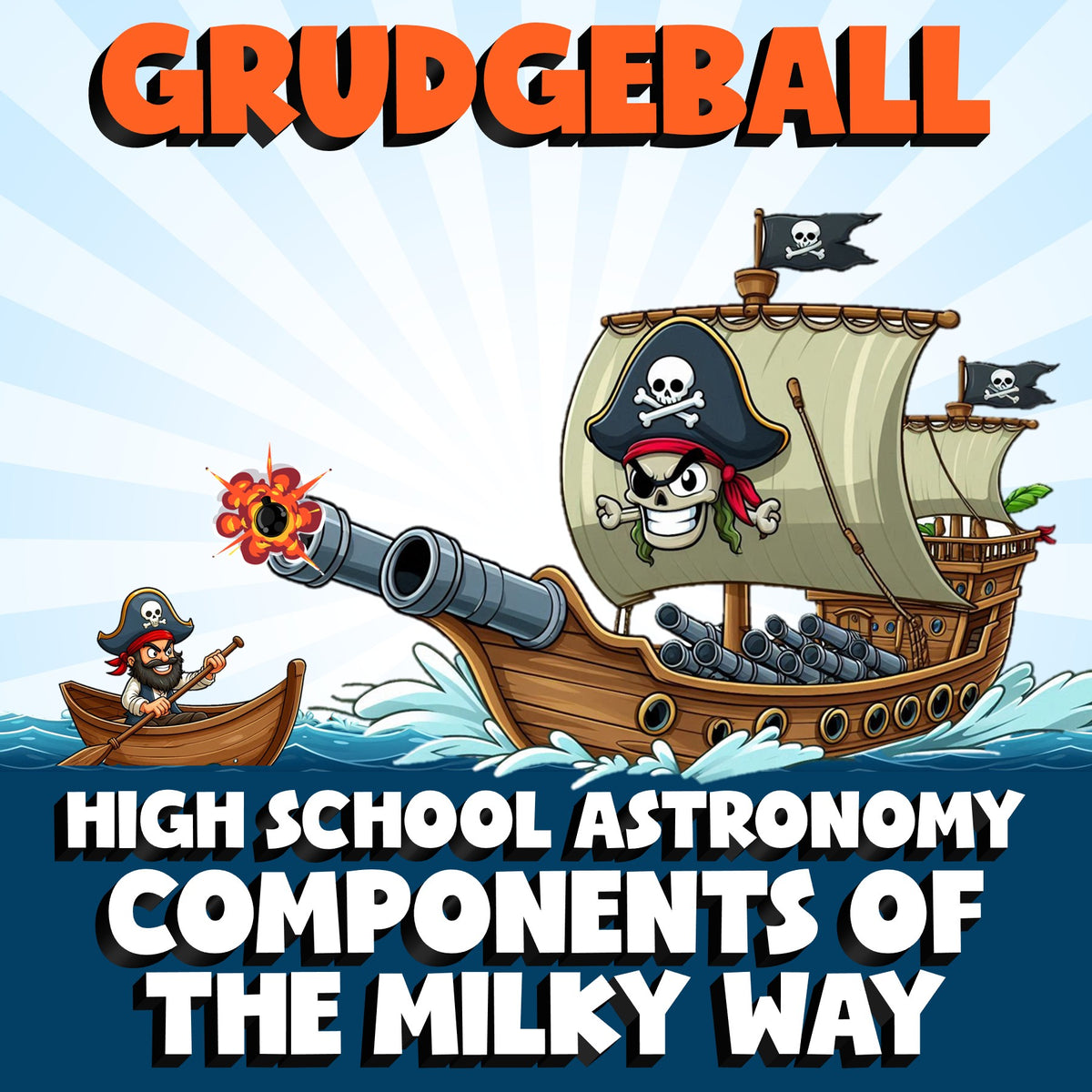 Components of the Milky Way GRUDGEBALL Science Game - No Prep Astronomy Review
