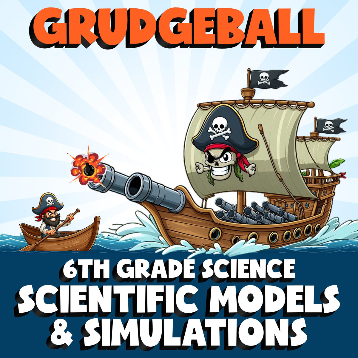 Scientific Models & Simulations GRUDGEBALL Science Game - No Prep Grade 6 Review