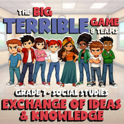 Exchange of Ideas & Knowledge BIG TERRIBLE GAME - No Prep Grade 7 Socials Review