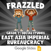East Asia Imperial Bureaucracy FRAZZLED Socials Game - No Prep Grade 7 Review