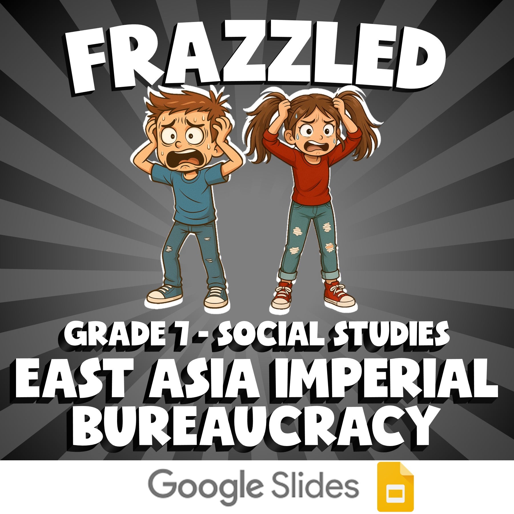 East Asia Imperial Bureaucracy FRAZZLED Socials Game - No Prep Grade 7 Review