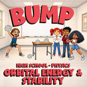 Orbital Energy & Stability BUMP Science Game - No Prep Physics Review Activity
